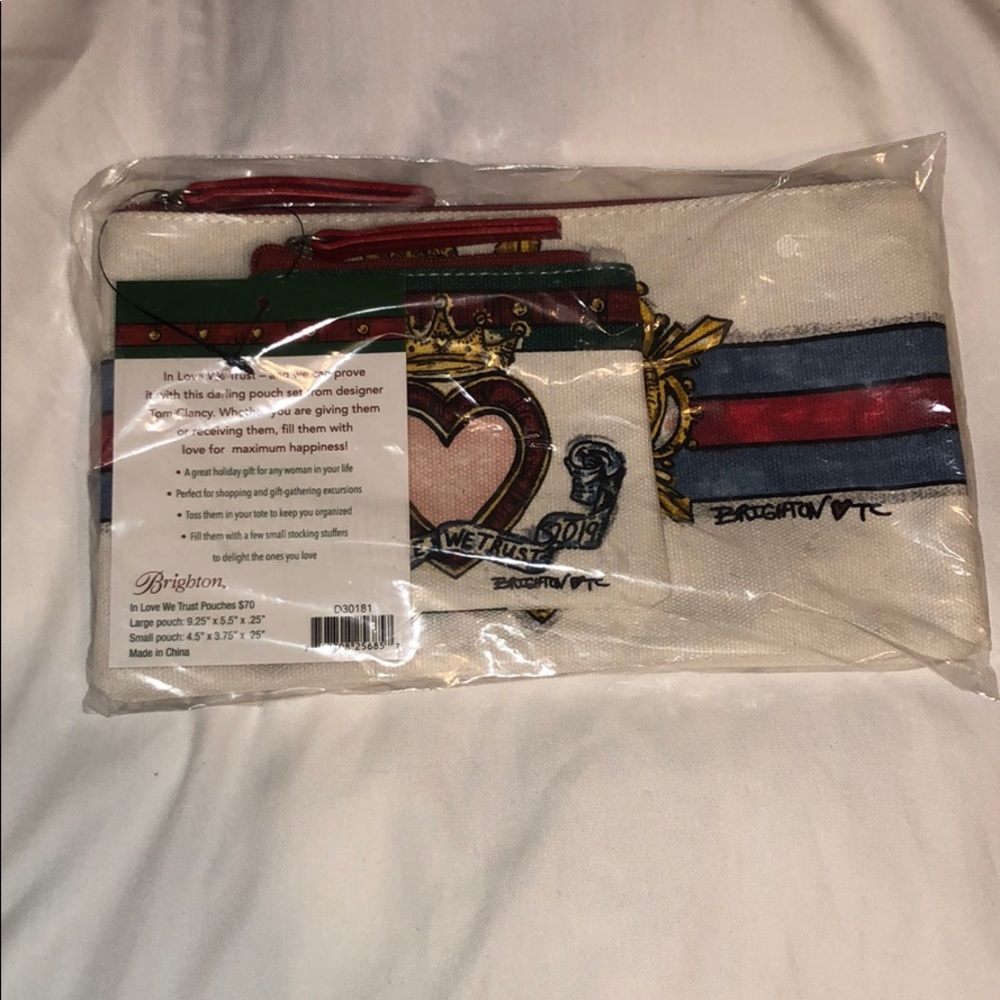 Brighton Pouch Set - In Love We Trust
